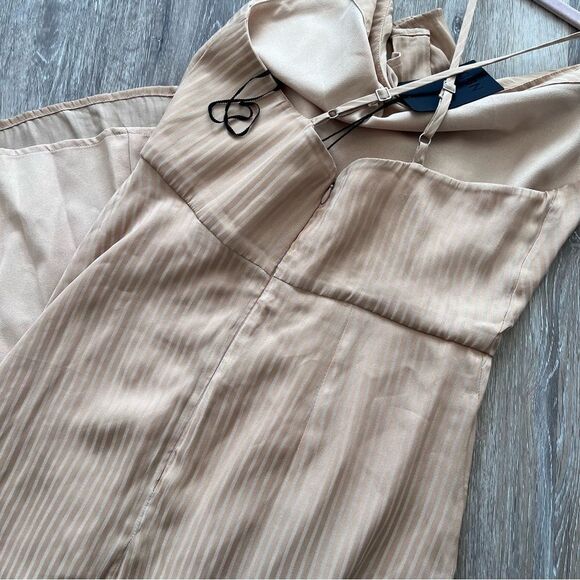 Nwt revolve NBD Davis gown in nude women’s size S - Picture 7 of 9